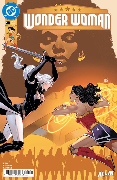 WONDER WOMAN #38 CVR A DANIEL SAMPERE DC Comics Tom King Daniel Sampere Daniel Sampere PREORDER