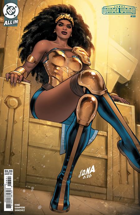 WONDER WOMAN #38 CVR B DAVID NAKAYAMA CARD STOCK VAR DC Comics Tom King Daniel Sampere David Nakayama PREORDER