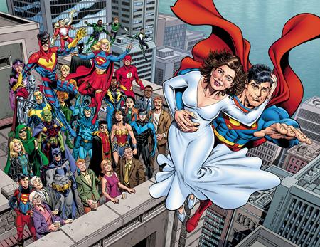 SUPERMAN THE WEDDING ALBUM 30TH ANNIVERSARY SPECIAL #1 (ONE SHOT) CVR A DAN JURGENS & JERRY ORDWAY WRAPAROUND DC Comics Various Various Dan Jurgens, Jerry Ordway PREORDER