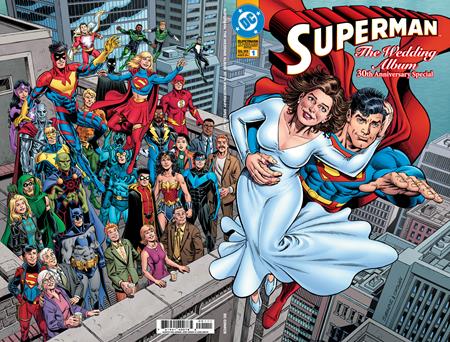 SUPERMAN THE WEDDING ALBUM 30TH ANNIVERSARY SPECIAL #1 (ONE SHOT) CVR A DAN JURGENS & JERRY ORDWAY WRAPAROUND DC Comics Various Various Dan Jurgens, Jerry Ordway PREORDER