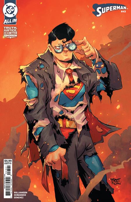 Superman, Vol. 6 #43 (Cvr B) (2026) Brett Bean Variant