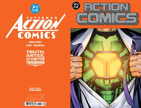 Action Comics, Vol. 3 #1103 (Cvr E) (2026) Ryan Sook Foil Variant