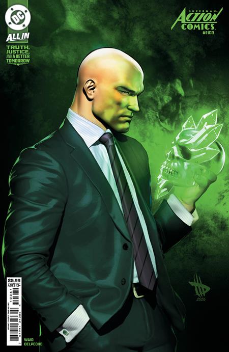 ACTION COMICS #1103 CVR F DAVE WILKINS CARD STOCK VAR DC Comics Mark Waid Patricio Delpeche Dave Wilkins PREORDER