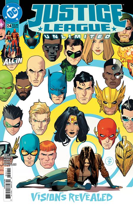 JUSTICE LEAGUE UNLIMITED #24 CVR A DAN MORA DC Comics Mark Waid, Nicole Maines Dan Mora Dan Mora PREORDER