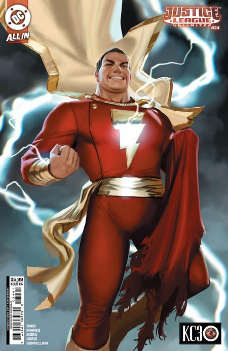 JUSTICE LEAGUE UNLIMITED #24 CVR F STJEPAN SEJIC KINGDOM COME 30TH ANNIVERSARY CARD STOCK VAR DC Comics Mark Waid, Nicole Maines Dan Mora Stjepan Sejic PREORDER
