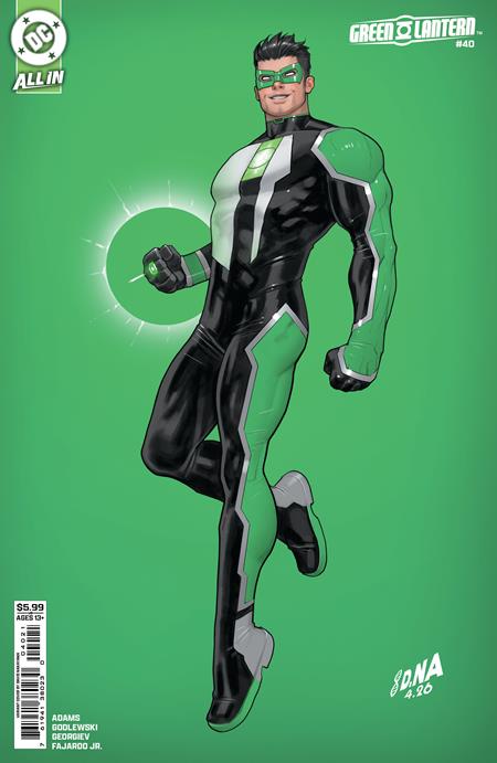 GREEN LANTERN #40 CVR B DAVID NAKAYAMA CARD STOCK VAR (GREEN LANTERN FIRST LIGHT) DC Comics Jeremy Adams Juan Jose Ryp David Nakayama PREORDER