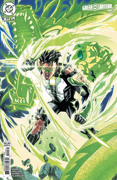 GREEN LANTERN #40 CVR C MARIO FOCCILLO CARD STOCK VAR (GREEN LANTERN FIRST LIGHT) DC Comics Jeremy Adams Juan Jose Ryp Mario Foccillo PREORDER