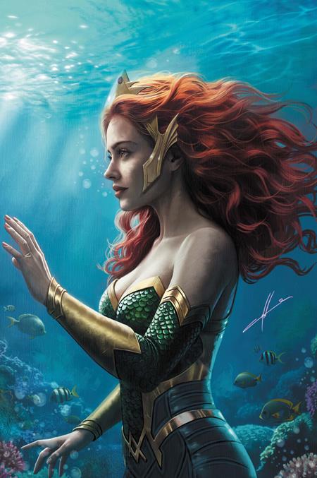 EMPEROR AQUAMAN #22 CVR B CARLA COHEN CARD STOCK VAR DC Comics Jeremy Adams Paolo Villanelli Carla Cohen PREORDER