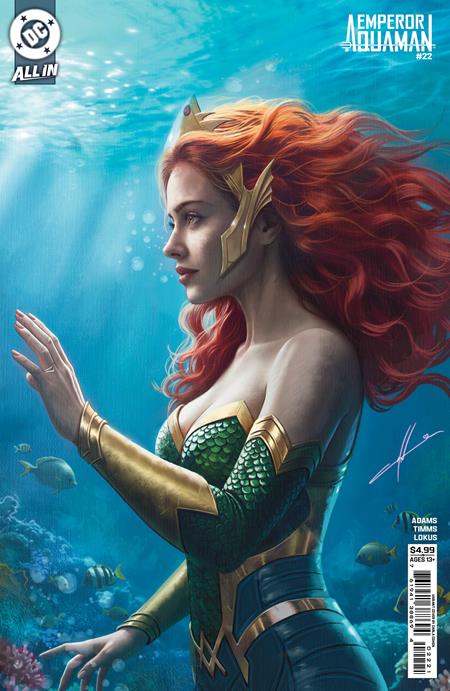 EMPEROR AQUAMAN #22 CVR B CARLA COHEN CARD STOCK VAR DC Comics Jeremy Adams Paolo Villanelli Carla Cohen PREORDER