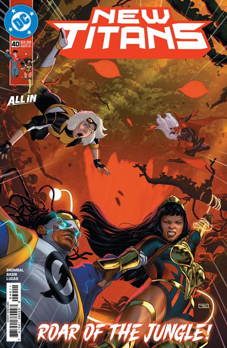 NEW TITANS #40 CVR A TAURIN CLARKE DC Comics Tate Brombal Sami Basri Taurin Clarke PREORDER