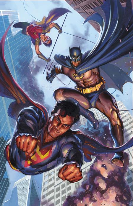 BATMAN SUPERMAN WORLDS FINEST #56 CVR B BEN HARVEY CARD STOCK VAR DC Comics Mark Waid Adrian Gutierrez Ben Harvey PREORDER