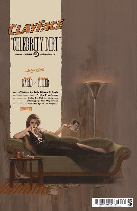 Clayface: Celebrity Dirt #4 (Cvr C) (2026) Marc Aspinall Variant