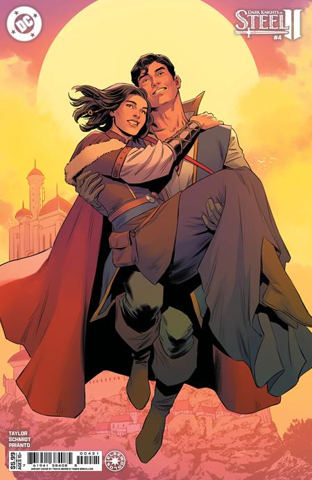 DARK KNIGHTS OF STEEL II #4 (OF 12) CVR B TRAVIS MOORE CARD STOCK VAR DC Comics Tom Taylor Otto Schmidt Travis Moore PREORDER