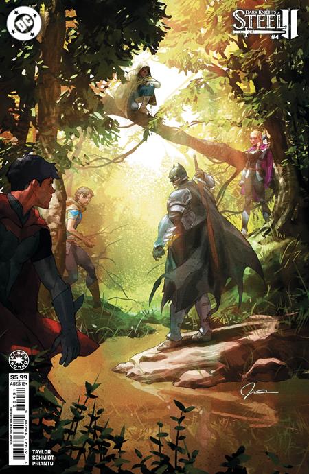 DARK KNIGHTS OF STEEL II #4 (OF 12) CVR C GERALD PAREL CARD STOCK VAR DC Comics Tom Taylor Otto Schmidt Gerald Parel PREORDER