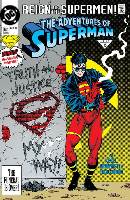The Adventures of Superman, Vol. 1 #501 (2026) Facsimile Foil Variant