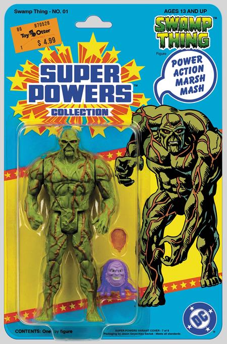 SWAMP THING #1 FACSIMILE EDITION CVR B JASON GEYER & ALEX SAVIUK SWAMP THING SUPER POWERS CARD STOCK VAR DC Comics Len Wein Bernie Wrightson Jason Geyer, Alex Saviuk PREORDER