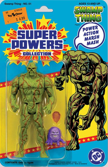 Swamp Thing, Vol. 1 #1 (2026) Facsimile Jason Geyer & Alex Saviuk Action Figure Variant