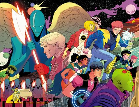 LEGION OF SUPER-HEROES #1 Second Printing Cvr A Hayden Sherman Wraparound DC Comics Joshua Williamson Hayden Sherman Hayden Sherman PREORDER