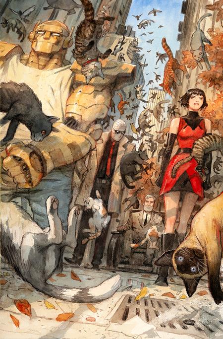 DOOM PATROL #1 Second Printing Cvr B Niko Henrichon Cardstock Var DC Comics Darcy Van Poelgeest Niko Henrichon Niko Henrichon PREORDER