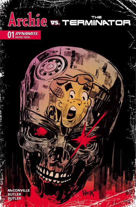 ARCHIE VS THE TERMINATOR #1 CVR C ROBERT HACK VAR DYNAMITE Entertainment Rory McConvilla Steven Butler, Lily Butler Robert Hack PREORDER
