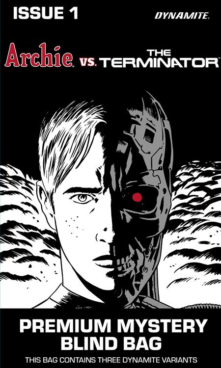 ARCHIE VS THE TERMINATOR #1 CVR J PREMIUM MYSTERY BLIND BAG VAR DYNAMITE Entertainment Rory McConvilla Steven Butler, Lily Butler Blind Bag PREORDER