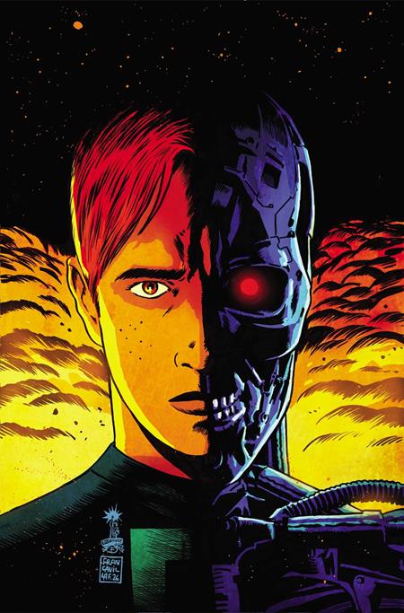 ARCHIE VS THE TERMINATOR #1 CVR P INC 1:30 FRANCESCO FRANCAVILLA VIRGIN VAR DYNAMITE Entertainment Rory McConvilla Steven Butler, Lily Butler Francesco Francavilla PREORDER
