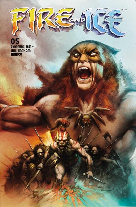 FIRE AND ICE #5 CVR B LEONARDO MANCO VAR DYNAMITE Entertainment Bill Willingham Leonardo Manco Leonardo Manco PREORDER