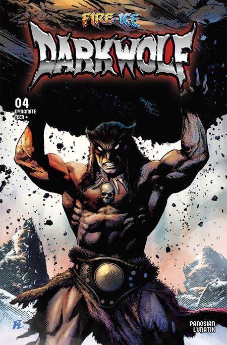 FIRE AND ICE DARKWOLF #4 CVR B RICCARDO LATINA VAR DYNAMITE Entertainment Dan Panosian Andrey Lunatik Riccardo Latina PREORDER