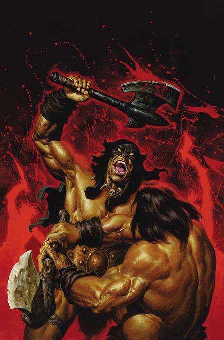 FIRE AND ICE DARKWOLF #4 CVR G JOE JUSKO LTD VIRGIN VAR DYNAMITE Entertainment Dan Panosian Andrey Lunatik Joe Jusko PREORDER