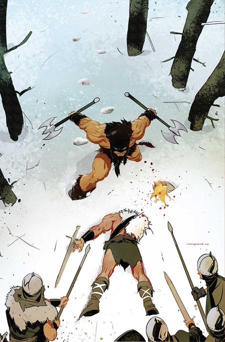 FIRE AND ICE DARKWOLF #4 CVR H INC 1:10 CARY NORD VIRGIN VAR DYNAMITE Entertainment Dan Panosian Andrey Lunatik Cary Nord PREORDER