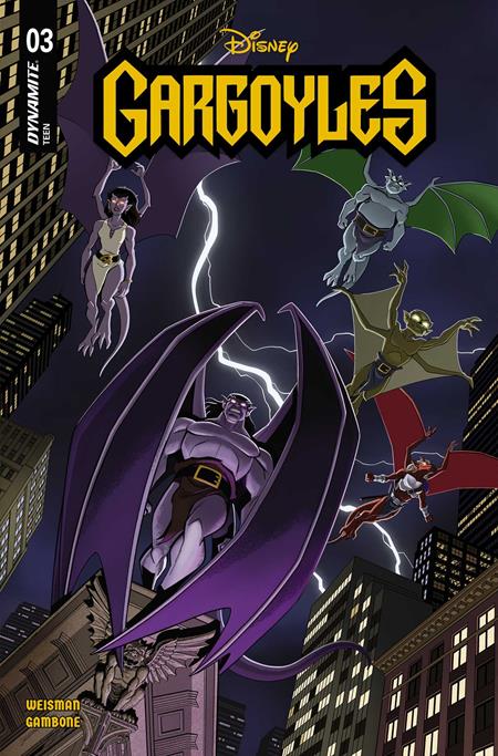 GARGOYLES (2026) #3 CVR B CHRISTOPHER JONES VAR DYNAMITE Entertainment Greg Weisman Gerardo Gambone Christopher Jones PREORDER