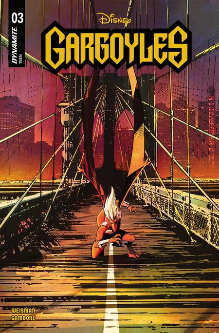 GARGOYLES (2026) #3 CVR D SEBASTIAN PIRIZ VAR DYNAMITE Entertainment Greg Weisman Gerardo Gambone Sebastian Piriz PREORDER