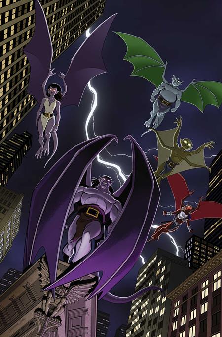 GARGOYLES (2026) #3 CVR H INC 1:10 CHRISTOPHER JONES LINE ART VAR DYNAMITE Entertainment Greg Weisman Gerardo Gambone Christopher Jones PREORDER