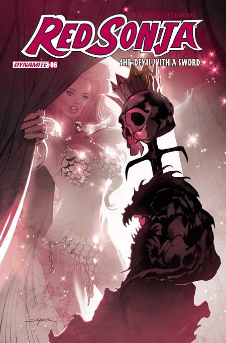 RED SONJA SHE DEVIL WITH A SWORD #6 CVR A STUART SAYGER DYNAMITE Entertainment Rory McConville Pablo de Bonis Stuart Sayger PREORDER