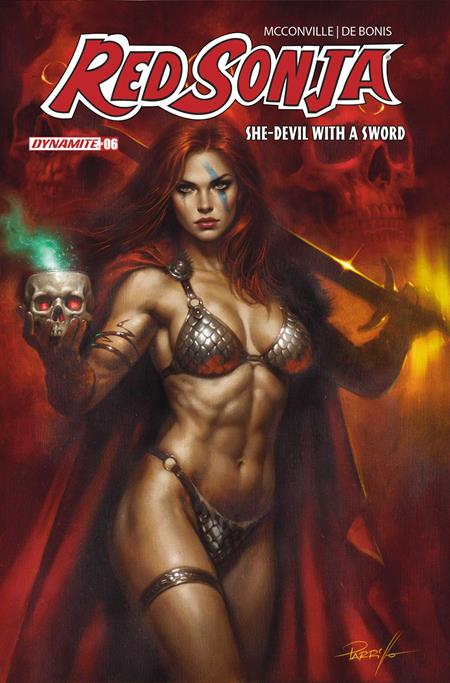 RED SONJA SHE DEVIL WITH A SWORD #6 CVR B LUCIO PARRILLO VAR DYNAMITE Entertainment Rory McConville Pablo de Bonis Lucio Parrillo PREORDER