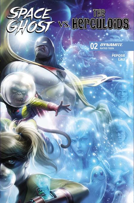 SPACE GHOST VS THE HERCULOIDS #2 CVR A FRANCESCO MATTINA DYNAMITE Entertainment David Pepose Jonathan Lau Francesco Mattina PREORDER