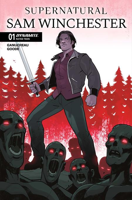 SUPERNATURAL SAM WINCHESTER #1 CVR C STEPHEN BYRNE VAR DYNAMITE Entertainment Paulina Ganucheau Kendall Goode Stephen Byrne PREORDER