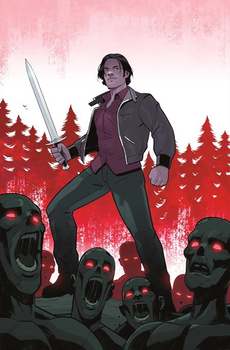SUPERNATURAL SAM WINCHESTER #1 CVR K INC 1:10 STEPHEN BYRNE VIRGIN VAR DYNAMITE Entertainment Paulina Ganucheau Kendall Goode Stephen Byrne PREORDER