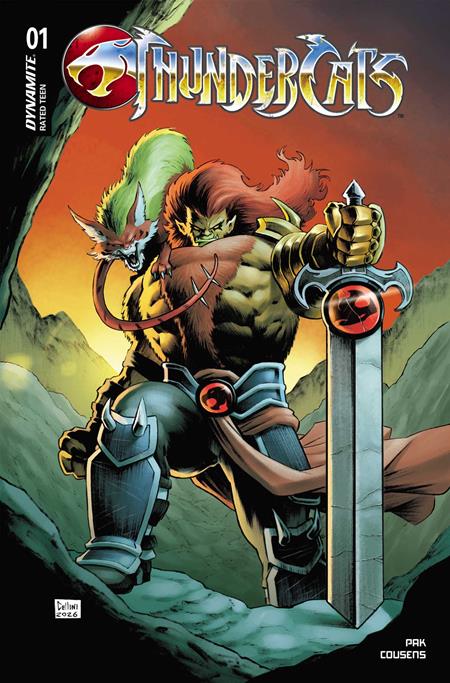 THUNDERCATS (2026) #1 CVR C DANIELE CELLINI VAR DYNAMITE Entertainment Greg Pak David Cousens Daniele Cellini PREORDER