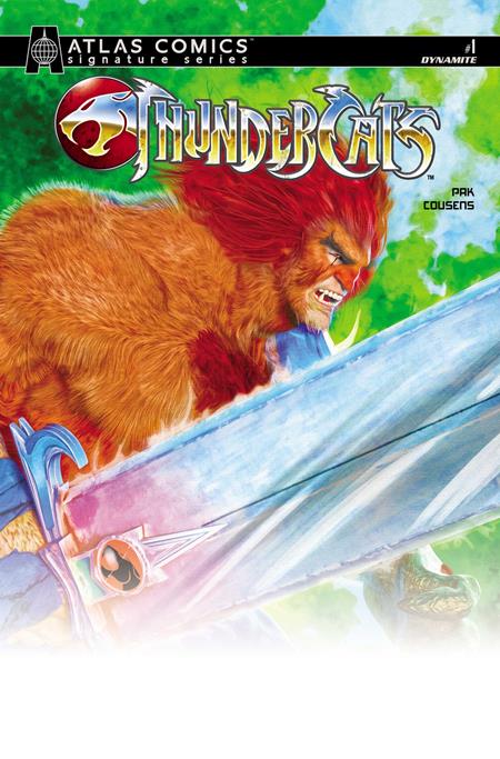 THUNDERCATS (2026) #1 CVR J MARK SPEARS ATLAS EDITION SIGNED BY GREG PAK VAR DYNAMITE Entertainment Greg Pak David Cousens Mark Spears PREORDER
