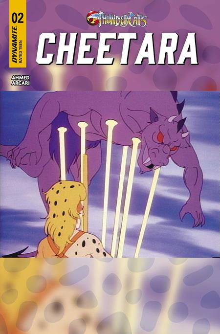 THUNDERCATS CHEETARA #2 CVR E ANIMATION ART VAR DYNAMITE Entertainment Saladin Ahmed Andrea Arcari Animation Art PREORDER