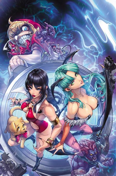 VAMPIRELLA VS DARKSTALKERS SPECIAL #1 (ONE SHOT) CVR N INC 1:25 DRAX VIRGIN VAR DYNAMITE Entertainment Tim Seeley Drax Drax PREORDER