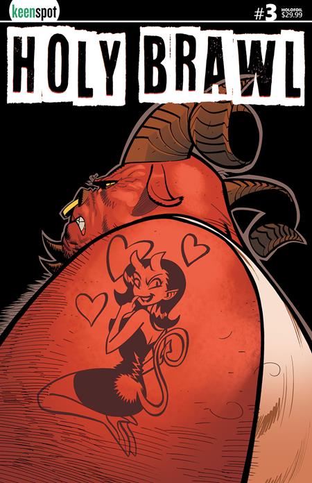HOLY BRAWL #3 (OF 5) CVR B ATHILA FABBIO HOLOFOIL VAR Ex Posse Holdings Athila Fabbio Athila Fabbio Athila Fabbio PREORDER