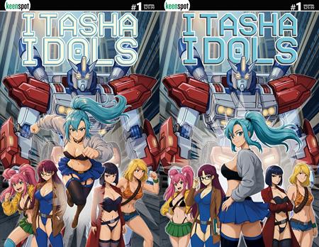 ITASHA IDOLS #1 CVR C MIKE WHITE HOLOFOIL FLIP COVER VAR Ex Posse Holdings Mike White Mike White Mike White PREORDER