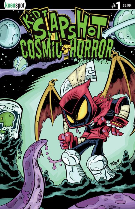 KID SLAPSHOT COSMIC HORROR #1 (ONE SHOT) CVR A TROY DONGARRA Ex Posse Holdings Nick The NFA Aureliani Erick Marshall, Danny Harrell Troy Dongarra PREORDER