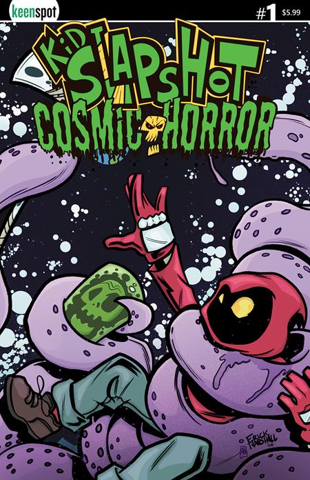 KID SLAPSHOT COSMIC HORROR #1 (ONE SHOT) CVR B ERICK MARSHALL VAR Ex Posse Holdings Nick The NFA Aureliani Erick Marshall, Danny Harrell Erick Marshall PREORDER
