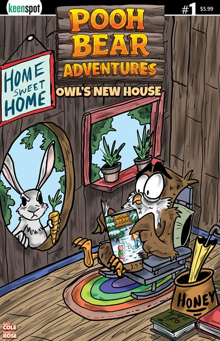 POOH BEAR ADVENTURES OWLS NEW HOUSE #1 (ONE SHOT) CVR C JEREMY SKARE-KRO O RYAN VAR Ex Posse Holdings Matt Cole Tessa Rose Jeremy Skare-Kro O'Ryan PREORDER