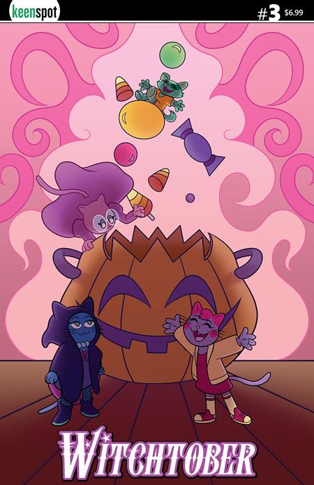 WITCHTOBER #3 CVR B FER LOZADA CAT-O-LANTERN Ex Posse Holdings Kayden Phoenix Renata Garcia Fer Lozada PREORDER