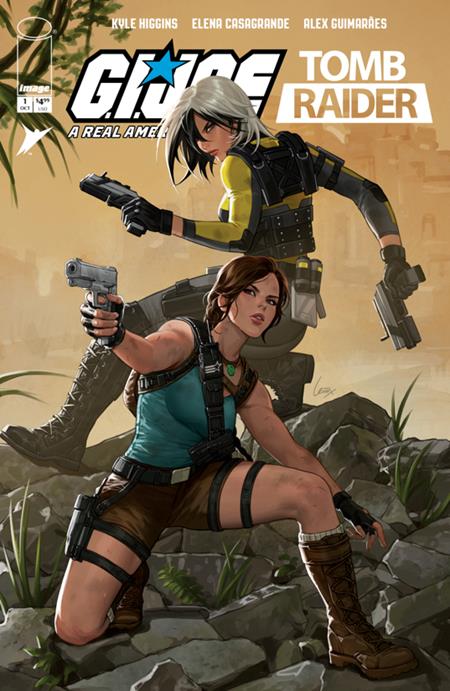 GI JOE A REAL AMERICAN HERO TOMB RAIDER #1 (OF 5) CVR E INC 1:50 LEIRIX LI VAR Image Comics Kyle Higgins Elena Casagrande, Alex Guimaraes Leirix Li PREORDER