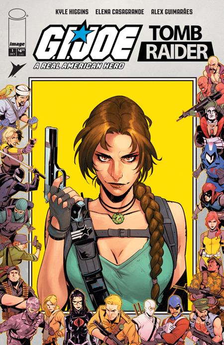 GI JOE A REAL AMERICAN HERO TOMB RAIDER #1 (OF 5) CVR F INC 1:100 LORENZO TAMMETTA & MIKE SPICER FOIL VAR Image Comics Kyle Higgins Elena Casagrande, Alex Guimaraes Lorenzo Tammetta, Mike Spicer PREORDER